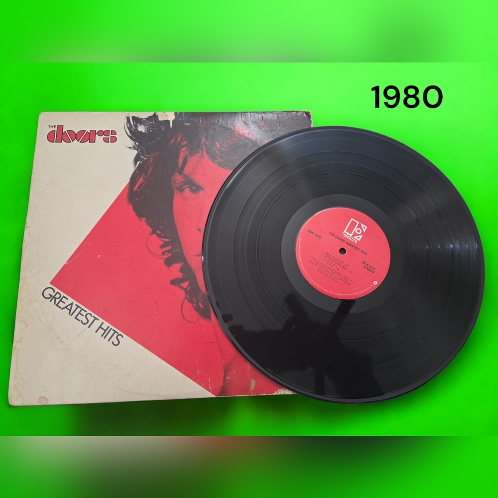 The Doors Greatest Hits Vinyl Record 1980 Vintage Music